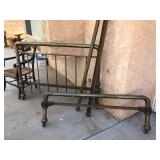 Antique brass bed