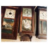 Antique clock collection 