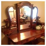 Antique Art Nouveau vanity 