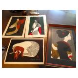 Kiyoshi Saito woodblocks