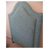 New beautifully upholstered twin headboard