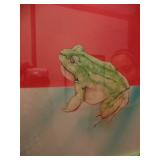 Watercolor. Designed for ad- taped on back!