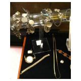 Sterling silver charm bracelets. (More!) and sterling cuff