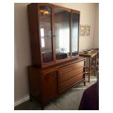 Mid century modern china cabinet
