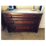 East Lake marble top dresser belonging to artist Harry Breen