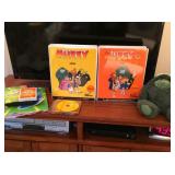 Muzzy (spanish) dvds, brainetics and Rosetta Stone (French) software