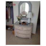 Wicker Dresser