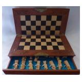 Hand carved chess set