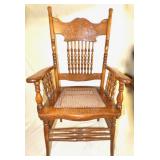 Carved Oak Chair