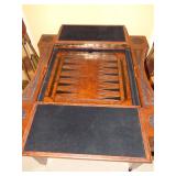 Mahogany and Leather