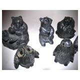 Wolf Resin Figurines