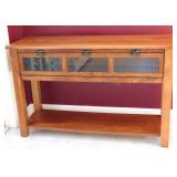 Console display case