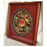Framed Chinese embroidery