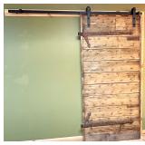 Sliding barn door