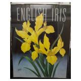 English Iris Poster