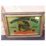 Moosehead Beer Framed Sign