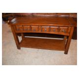 Two Drawer Library Table