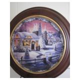 Framed Bradford Exchange Renee McGinnis Collectibe Plate
