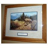 The Challenger Framed Print