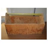 Vintage Wooden Toolbox