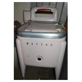 Vintage Light Pink Maytag Wringer Washer