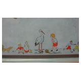 Vintage High Chair Tray