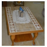 Tile-topped Coffee Table