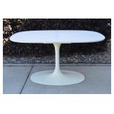 White Retromodern Table, Possible Saarinen