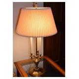Lamp with Antique Brass Finish