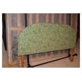 Upholstered Headboard with Queen Bed