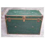 Vintage Metal Footlocker