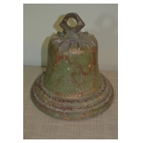 Old metal bell with 1818 Mexico inscribed