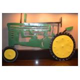 john deere tractor metal wallhanging  by Jim Mailander