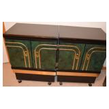 Pair of lacquer-like night stands