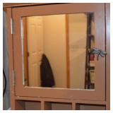 Vintage cabinet with mirror