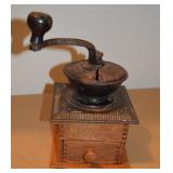 Antique coffee grinder