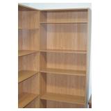 Pressed board bookcases