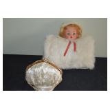 Vintage handwarmer and purse from Rhodes in Tacoma