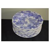 Blue and white bowls