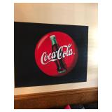 Large Felt Coca Cola Print