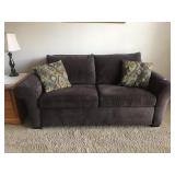 Sleeper love seat, memory foam mattress 