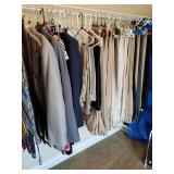 Sport coats, ladies, dresses, skirts, pants 