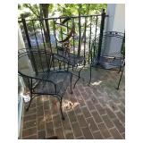 2 chairs with end table ( it matches the table with 4 chairs