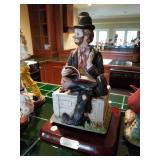 Musice box Emmett Kelley $15 unfortunately does not work