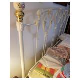Queen iron headboard and footboard 