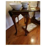 Pair of drop leaf end tables