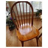 Set of 4 solid oak $145