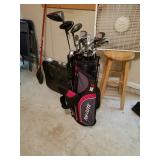 Golf bag great shape $ 48, clubs $8 each