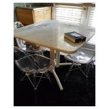 Granite table top, was made from countertops