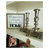 Vintage candle sticks from Italy 